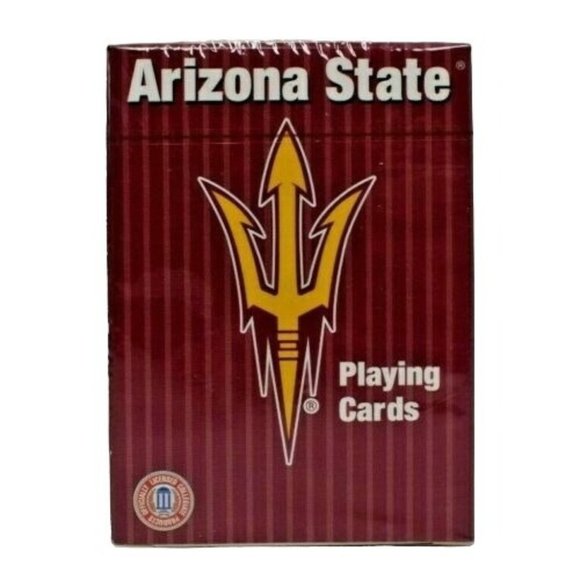 PlayMonster NCAA Arizona Sun Devils Collegiate Team Playing Cards New - Picture 1 of 1